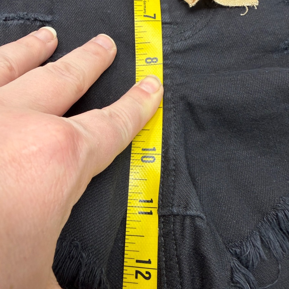 American Eagle Outfitters Vintage Hi-Rise‎ Festival Shorts Distressed Black NWT - Picture 6 of 7